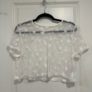 SHEIN Mesh Top.